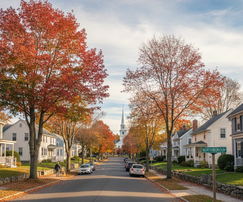 Northborough streets